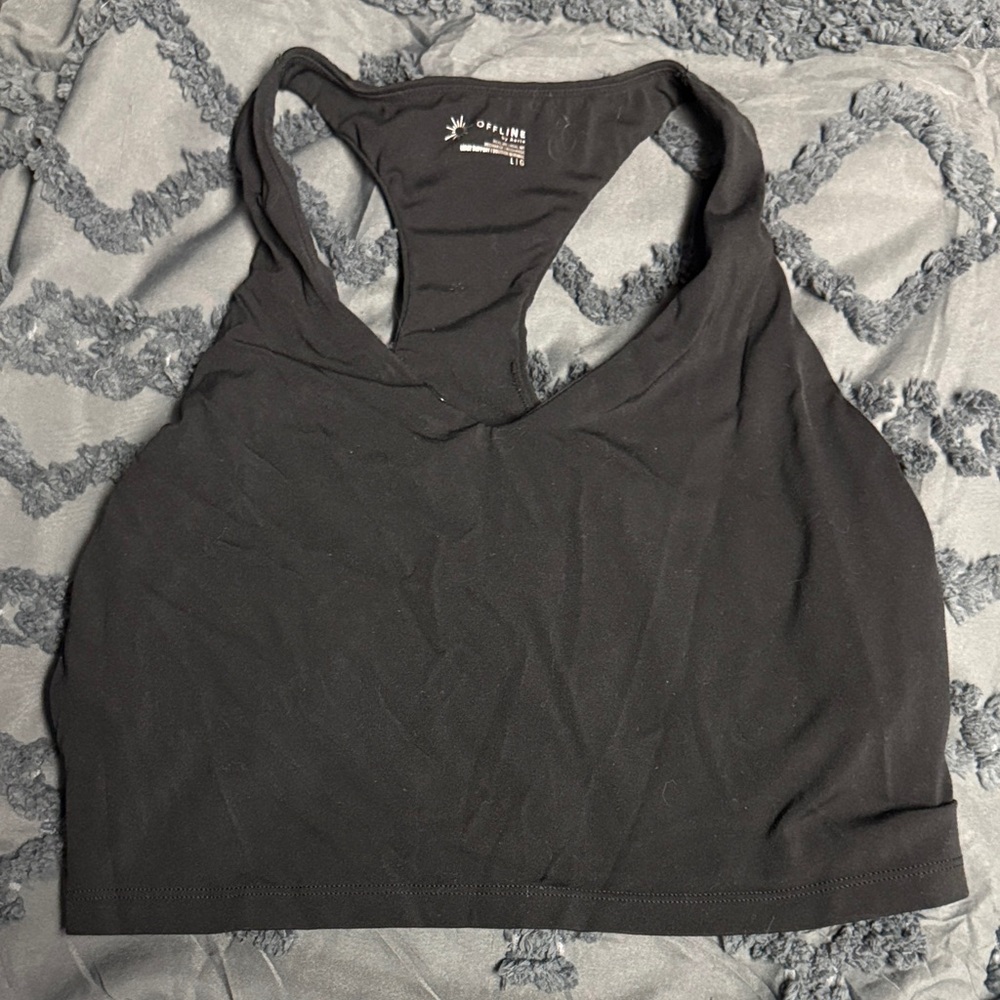 Aerie Black Sports Bra